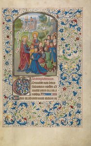 Saints Peter and John Baptizing the Samarians by Willem Vrelant